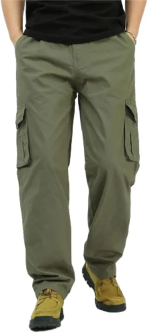 Adorlina Pants for Men, Ultra Comfort Fit Multi Pocket Durable Pants, Cargo Pants for Men, Relaxed Fit Tactical Cargo.