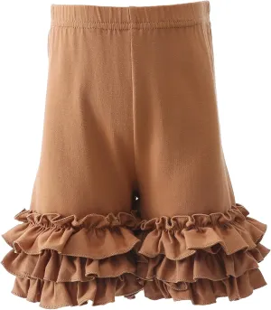 Baby Toddler Girls Ruffles Shorts Little Girls Bottoms Cotton Pants 3 Months-6T