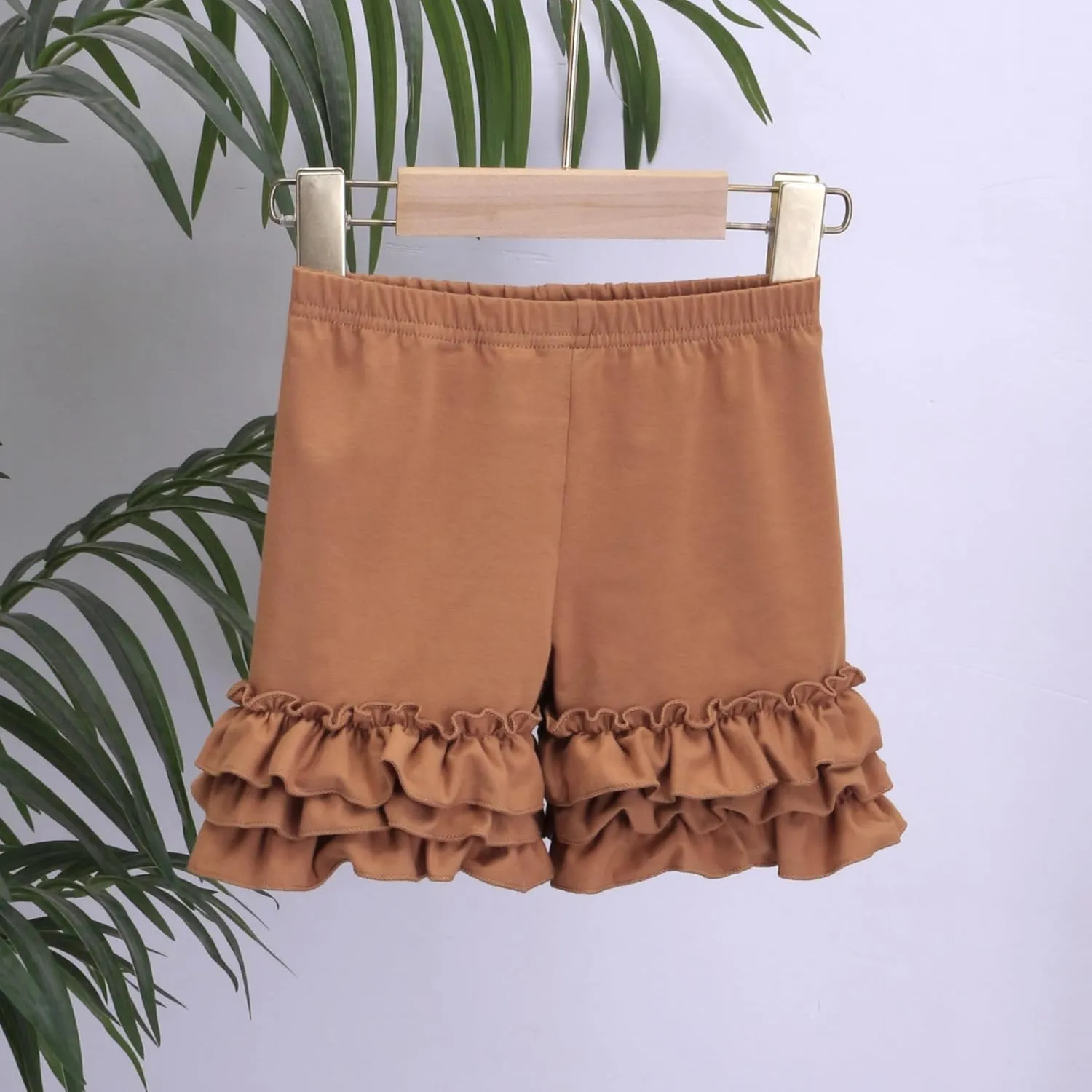 Baby Toddler Girls Ruffles Shorts Little Girls Bottoms Cotton Pants 3 Months-6T