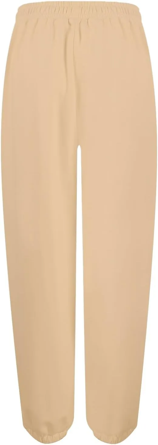 Baggy Sweatpants for Women with Pockets Ladies Lounge Pajams Running Sweat Pants Joggers Fall Clothes Outfits 2025