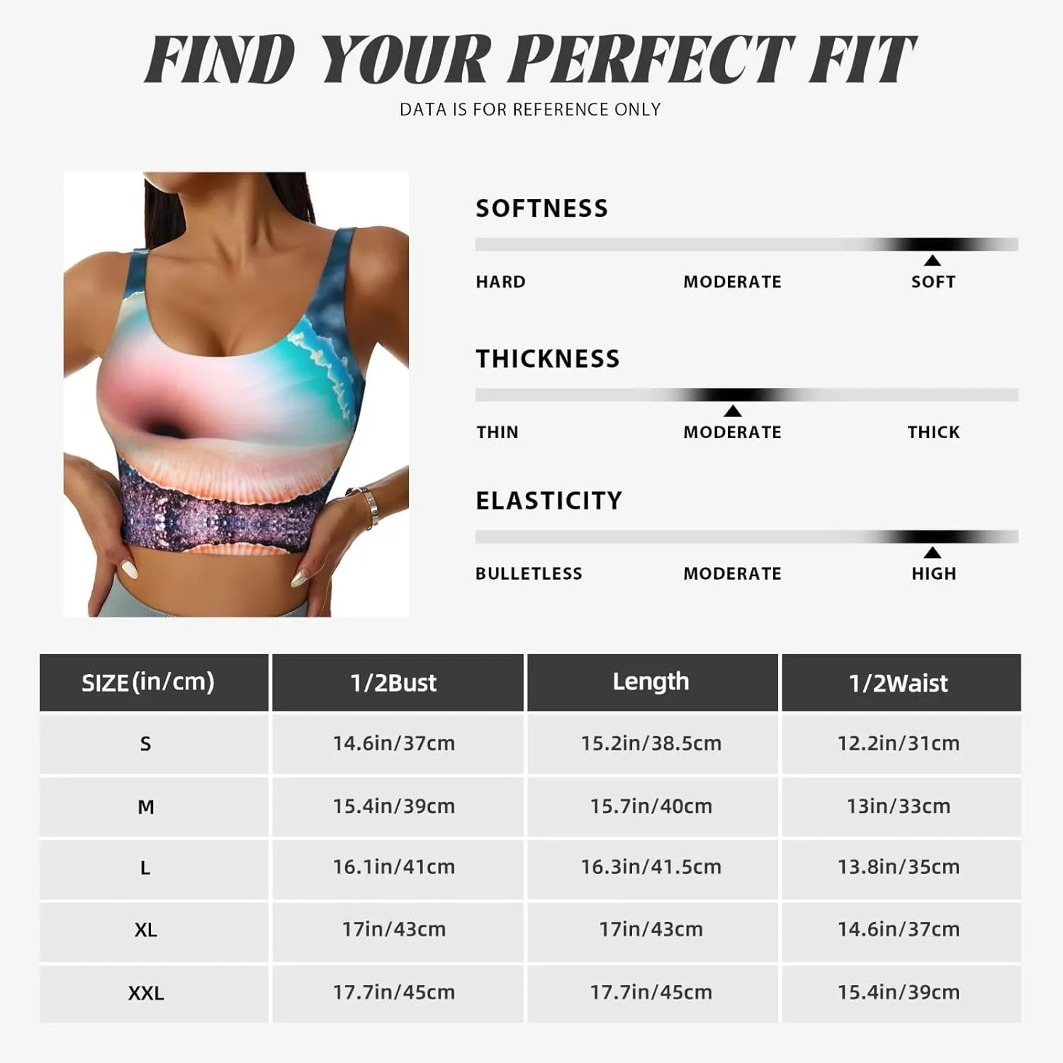 Beach Conch Women's Sexy Sports Vest Sleeveless Athletic Gym T-Shirts Vest U-Shaped Back Quick Dry Top