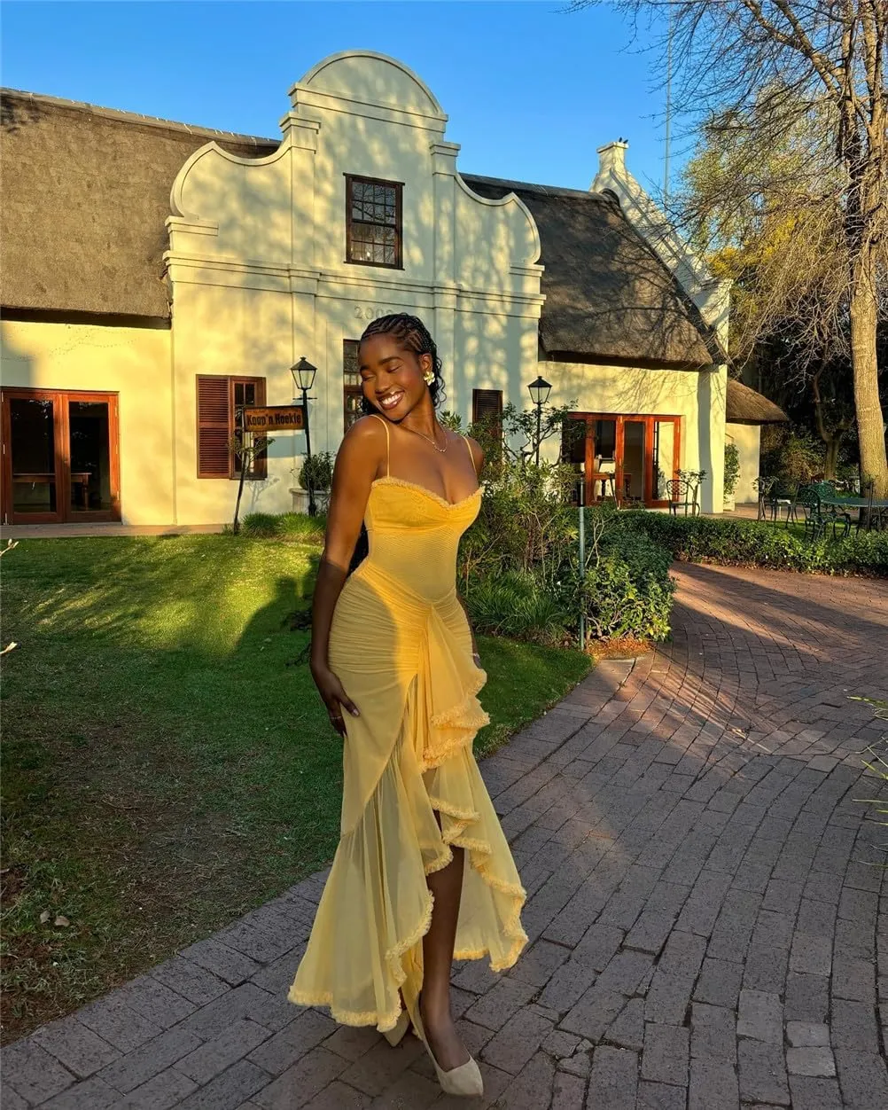 Bodycon Maxi Dress,Cocktail Maxi Dress,Sexy Summer Trendy Party Club Spaghetti Strap Lace Ruched Midi Dress