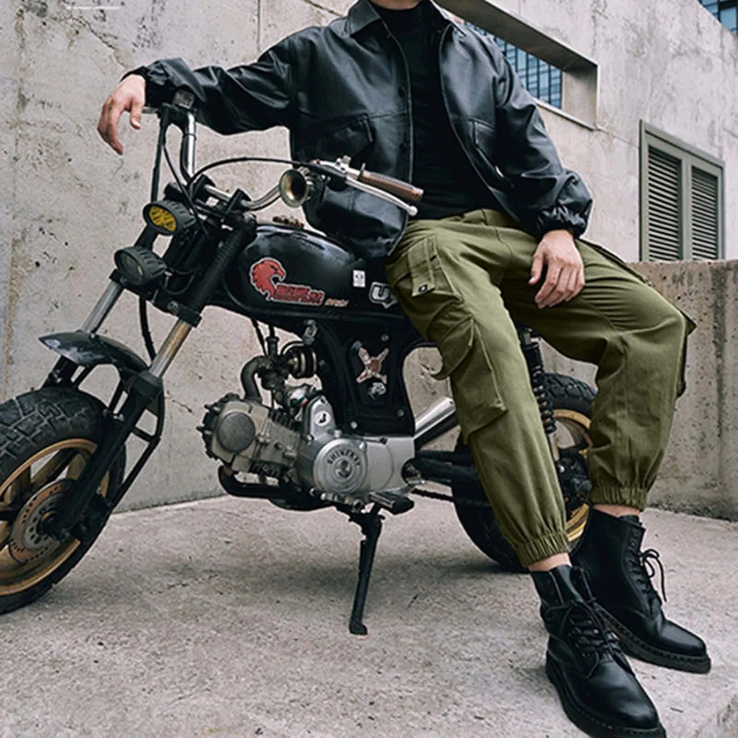 Cargo Pants for Men Relaxed Fit Workout Athletic Pants Sweatpants for Men with Pockets Men's Slim Joggers Gym Workout
