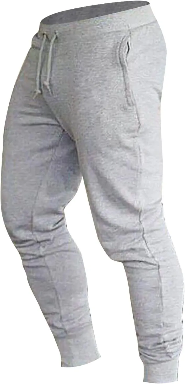 Cargo Sweatpants for Men Mens Lounge Pants Gym Athletic Pants Men Running Training Workout Casual Pants Slim fit with