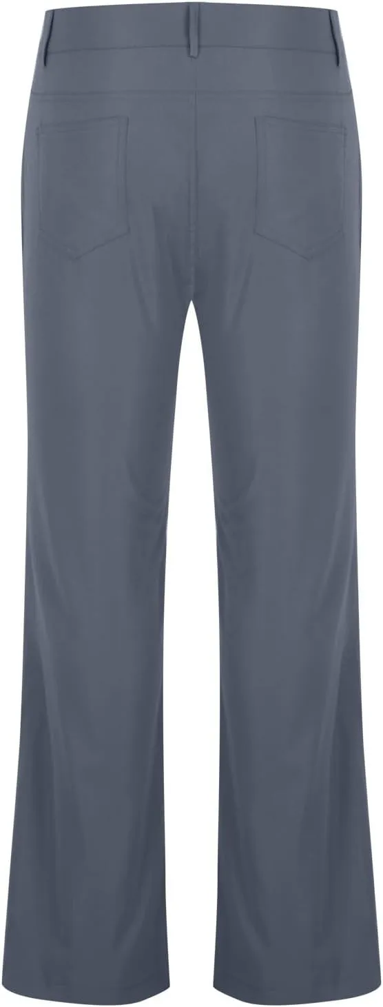 Chinos Pants Men Lightweight Soft Y2K Pants Baggy Solid Flare Pants Elastic Waist Casual Work Pants with Pockets