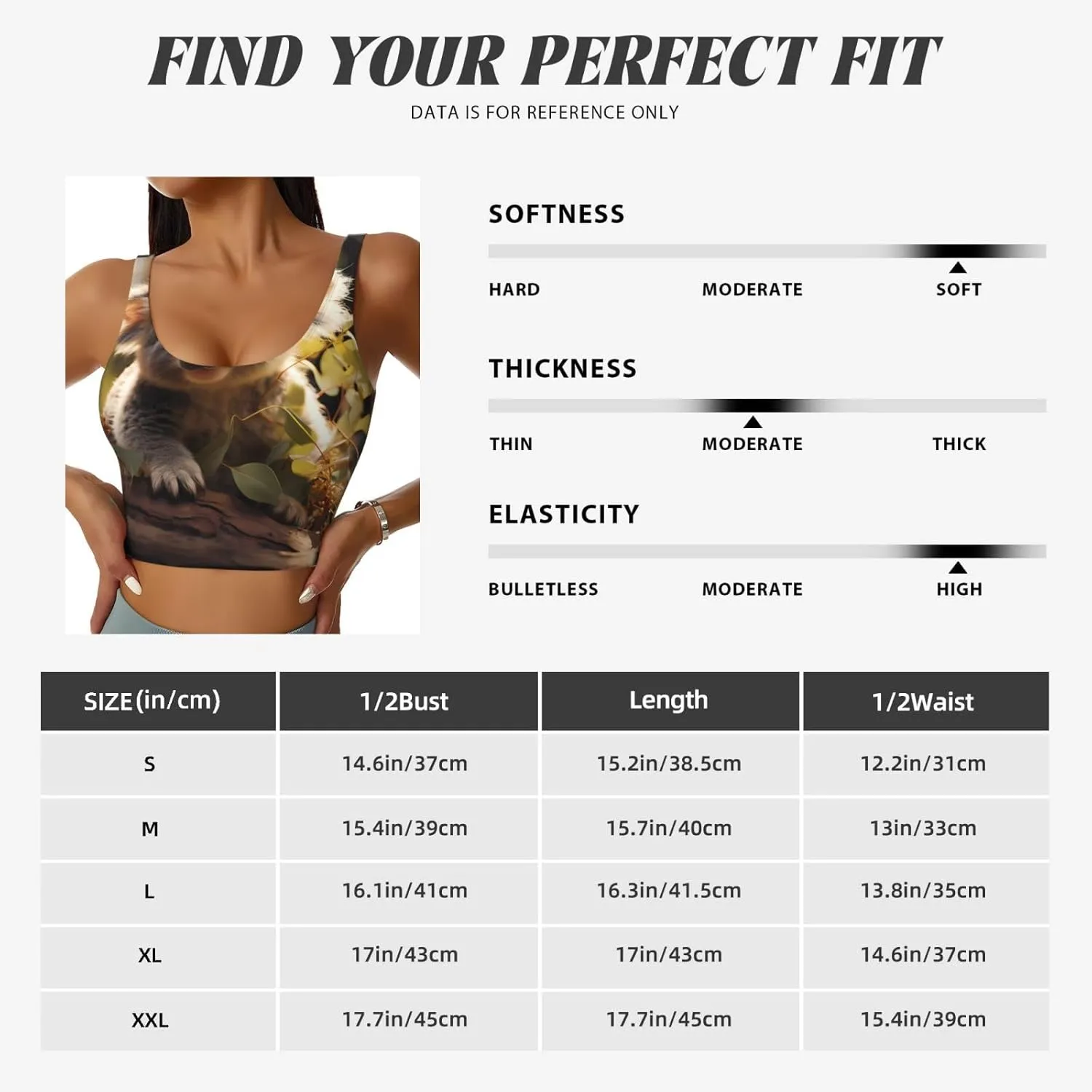 Cute Koala Plant Women's Sexy Sports Vest Sleeveless Athletic Gym T-Shirts Vest U-Shaped Back Quick Dry Top