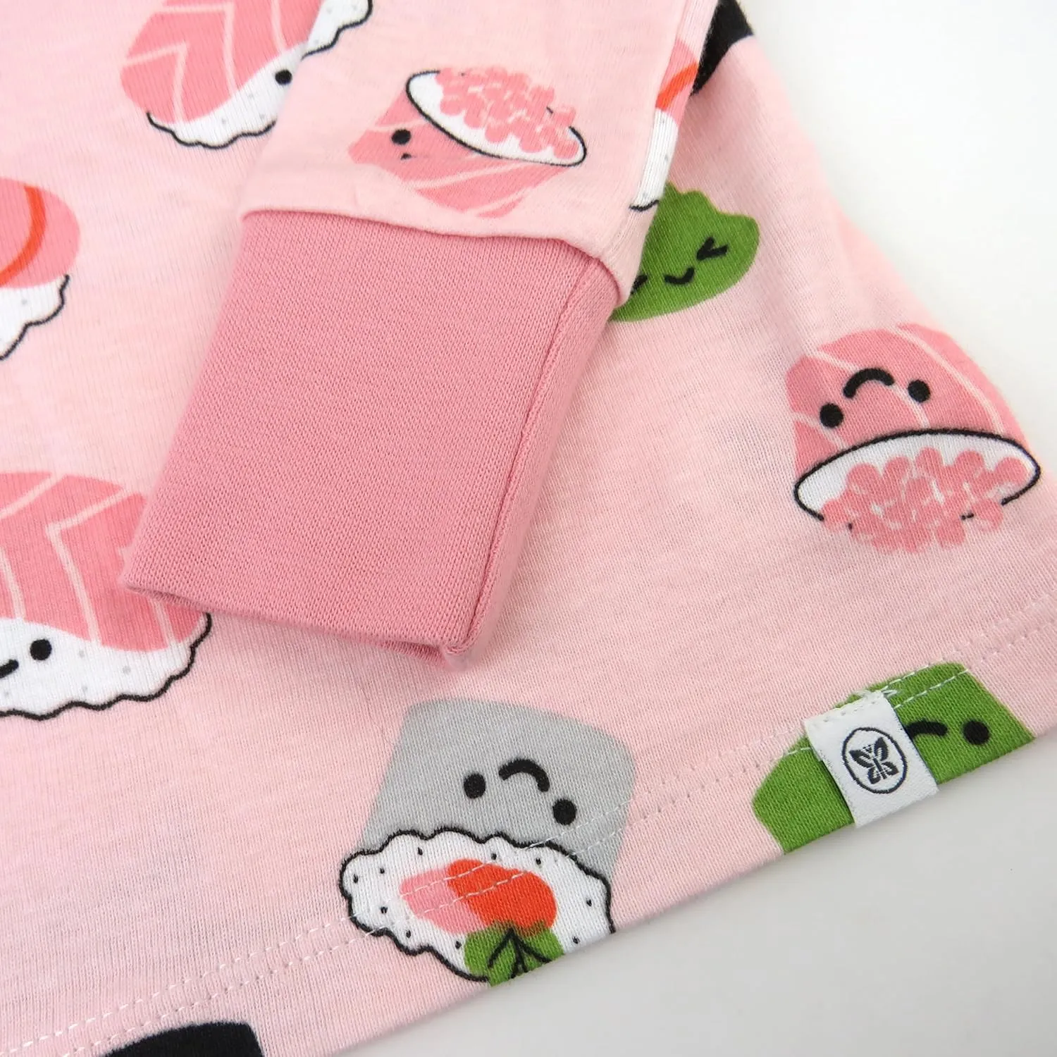 HonestBaby Multipack 2-Piece Pajamas Sleepwear Pjs 100% Organic Cotton for Infant Baby and Toddler Girls