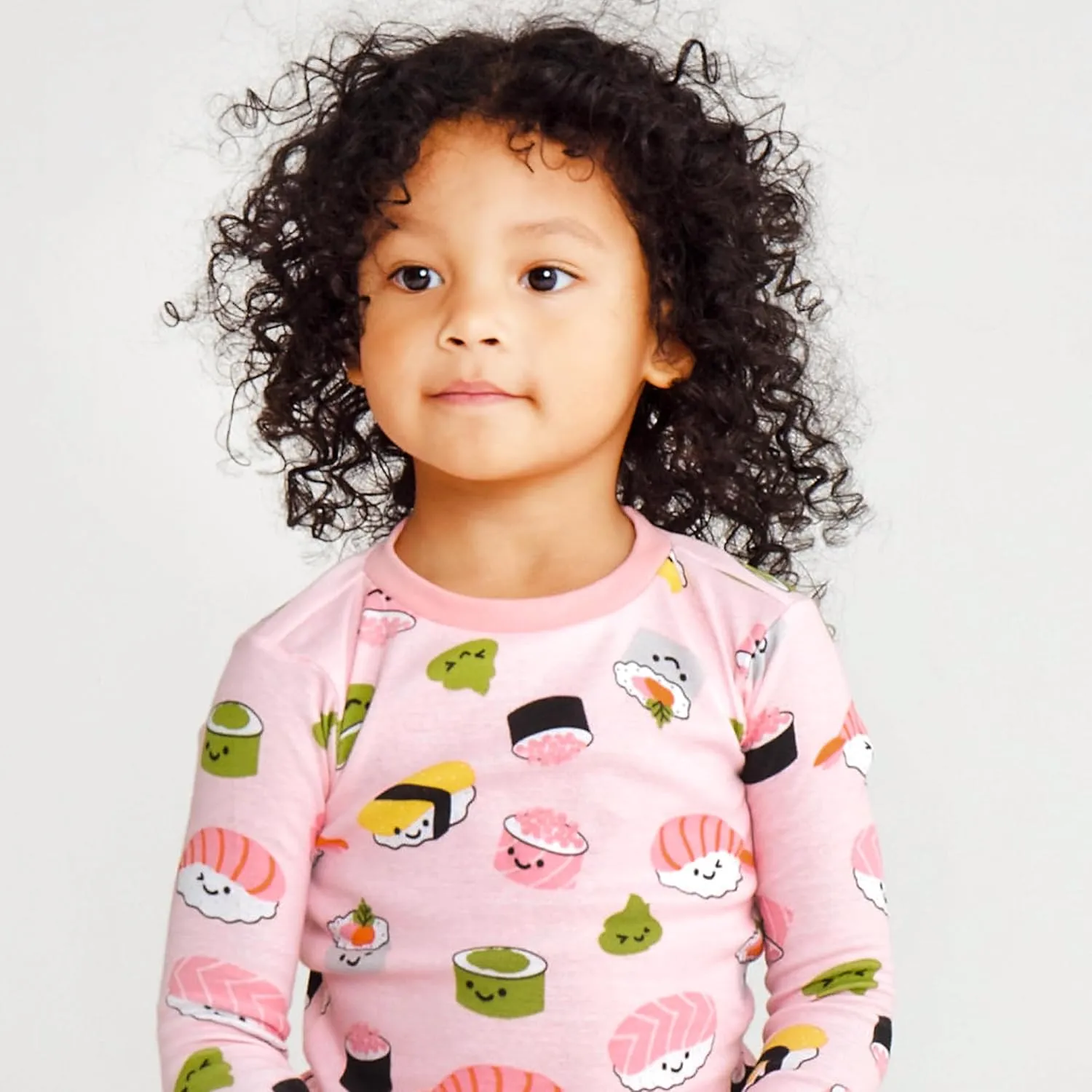 HonestBaby Multipack 2-Piece Pajamas Sleepwear Pjs 100% Organic Cotton for Infant Baby and Toddler Girls