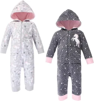 Hudson Baby Unisex Baby Fleece Jumpsuits, Coveralls, and Playsuits