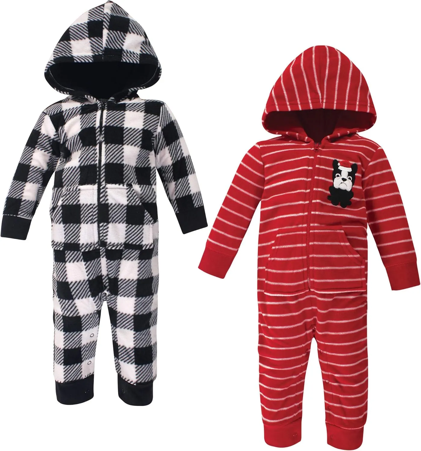 Hudson Baby Unisex Baby Fleece Jumpsuits, Coveralls, and Playsuits