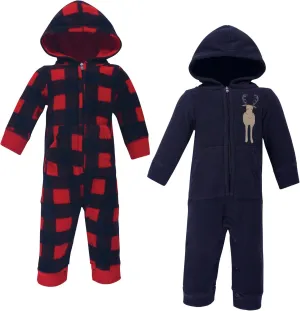 Hudson Baby Unisex Baby Fleece Jumpsuits, Coveralls, and Playsuits