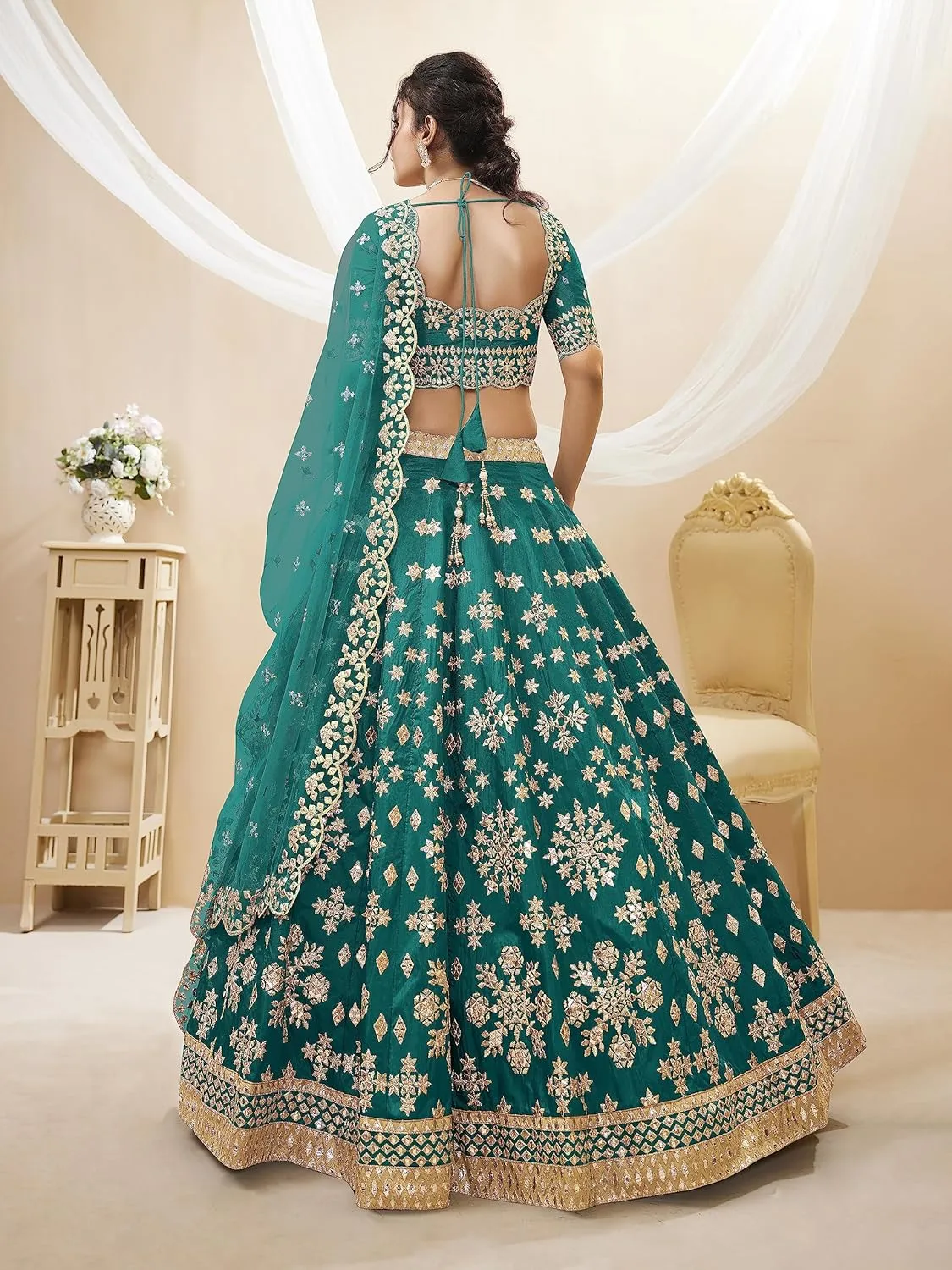 Indian Bridal Lehenga Chaniya Choli for Women Readymade Navratri Wedding Partywear Ready to wear ANG-500