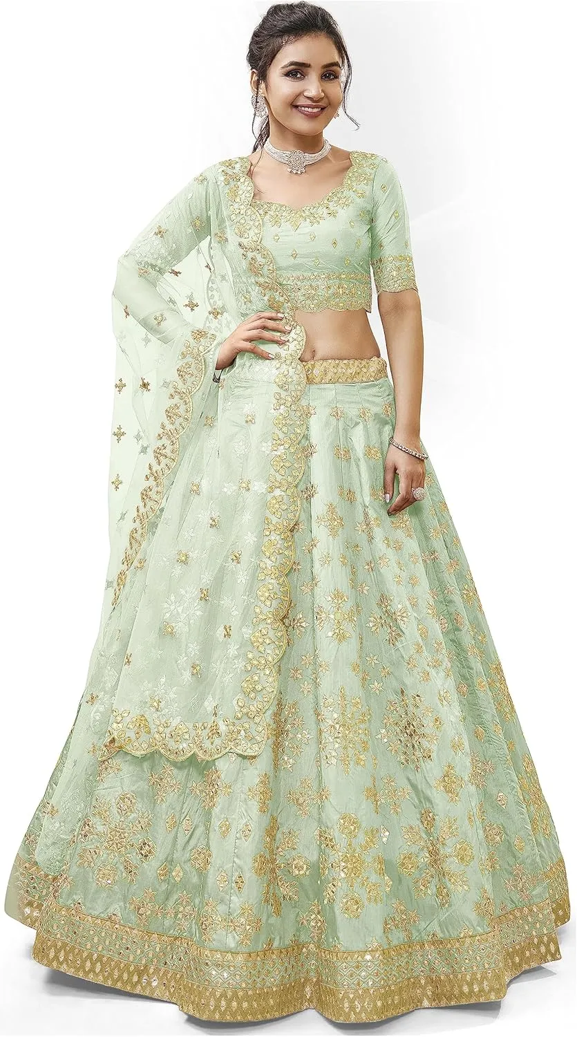 Indian Bridal Lehenga Chaniya Choli for Women Readymade Navratri Wedding Partywear Ready to wear ANG-500