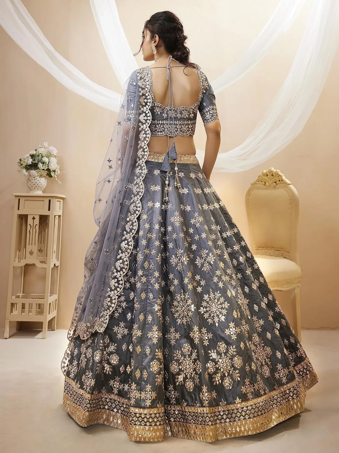 Indian Bridal Lehenga Chaniya Choli for Women Readymade Navratri Wedding Partywear Ready to wear ANG-500