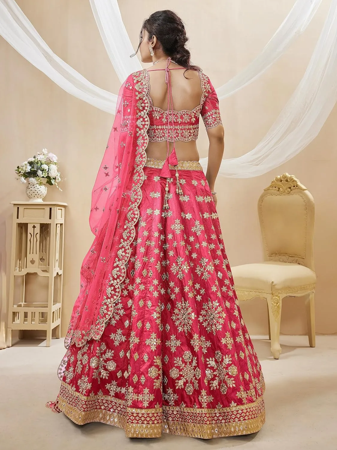 Indian Bridal Lehenga Chaniya Choli for Women Readymade Navratri Wedding Partywear Ready to wear ANG-500