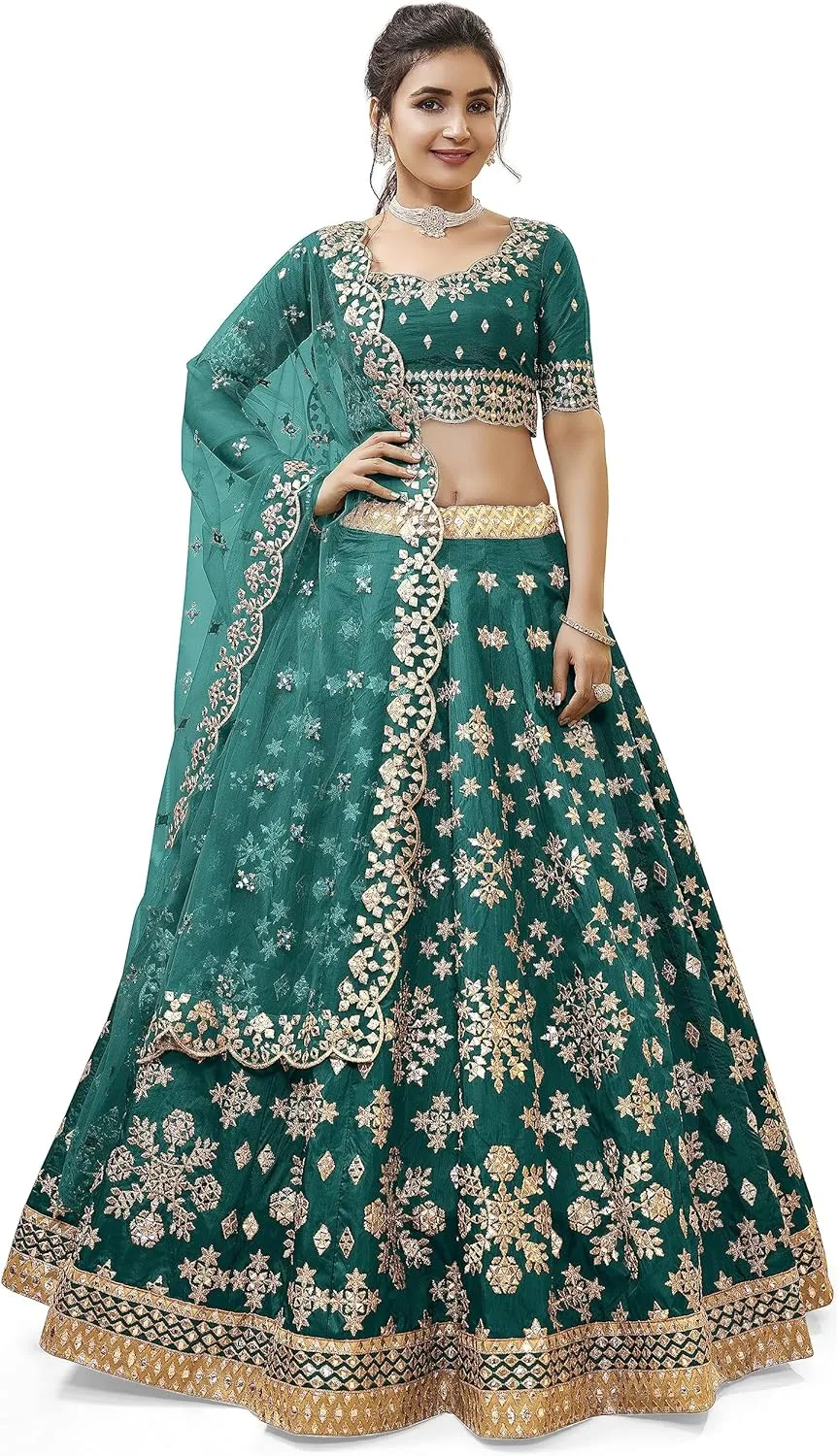 Indian Bridal Lehenga Chaniya Choli for Women Readymade Navratri Wedding Partywear Ready to wear ANG-500