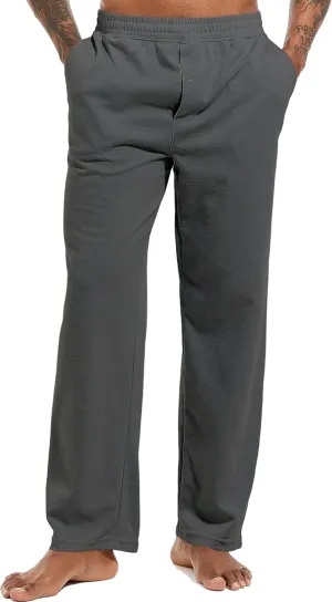 Inner Wish Men's Pajama Pant, Soft Mens Lounge Pants Sleep Bottoms with Pockets Drawstring