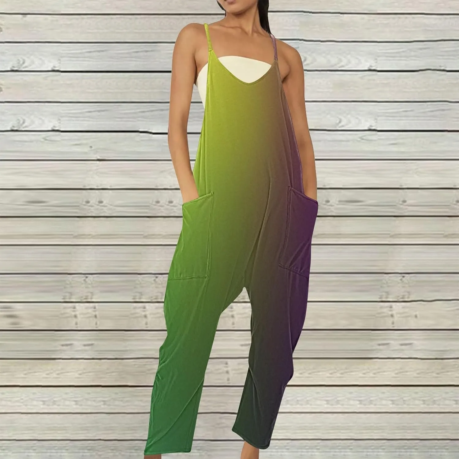 Juniors Plaid Loose Fit Coveralls Trousers Pants Catsuit for Women Fall Summer Trousers Pants 2025