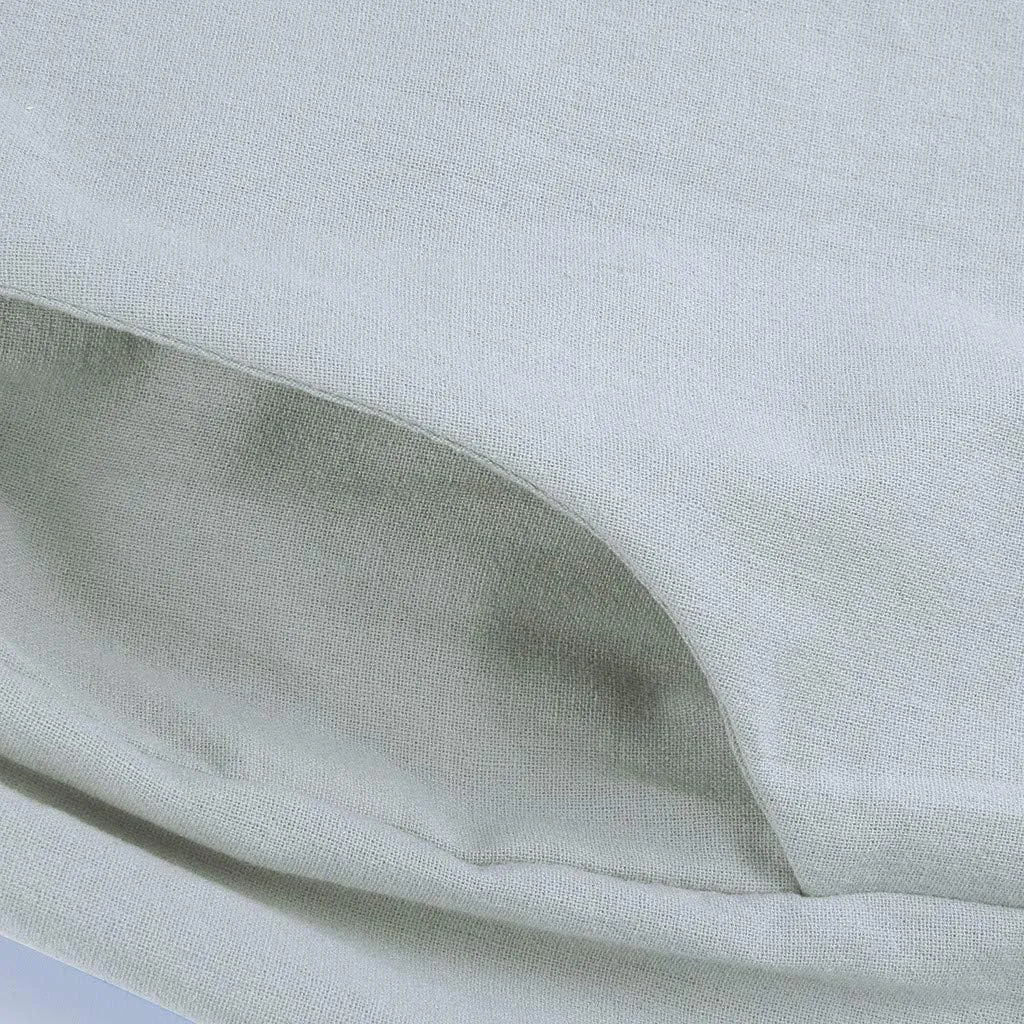 Linen Pants Women Wide Leg Pants High Waisted Lounge Pants Drawstring Elastic Waist Pants Casual Beach Trousers 2025