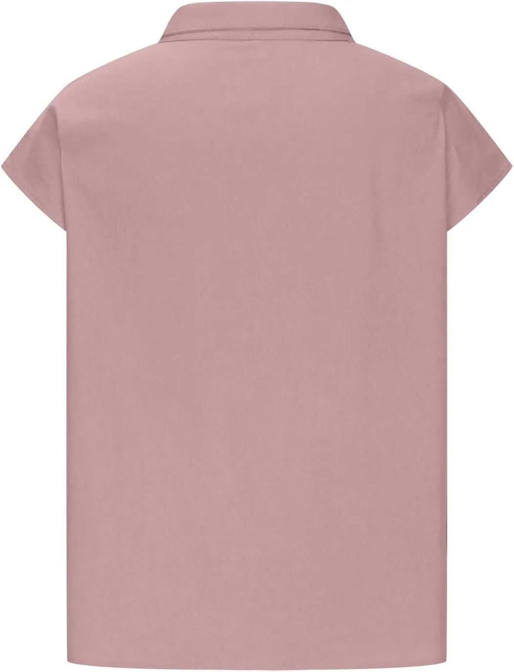 Linen Tops for Women Cap Sleeve Cotton Blend Tees Shirts Summer Fashion Dressy Casual Solid Color Plain Top