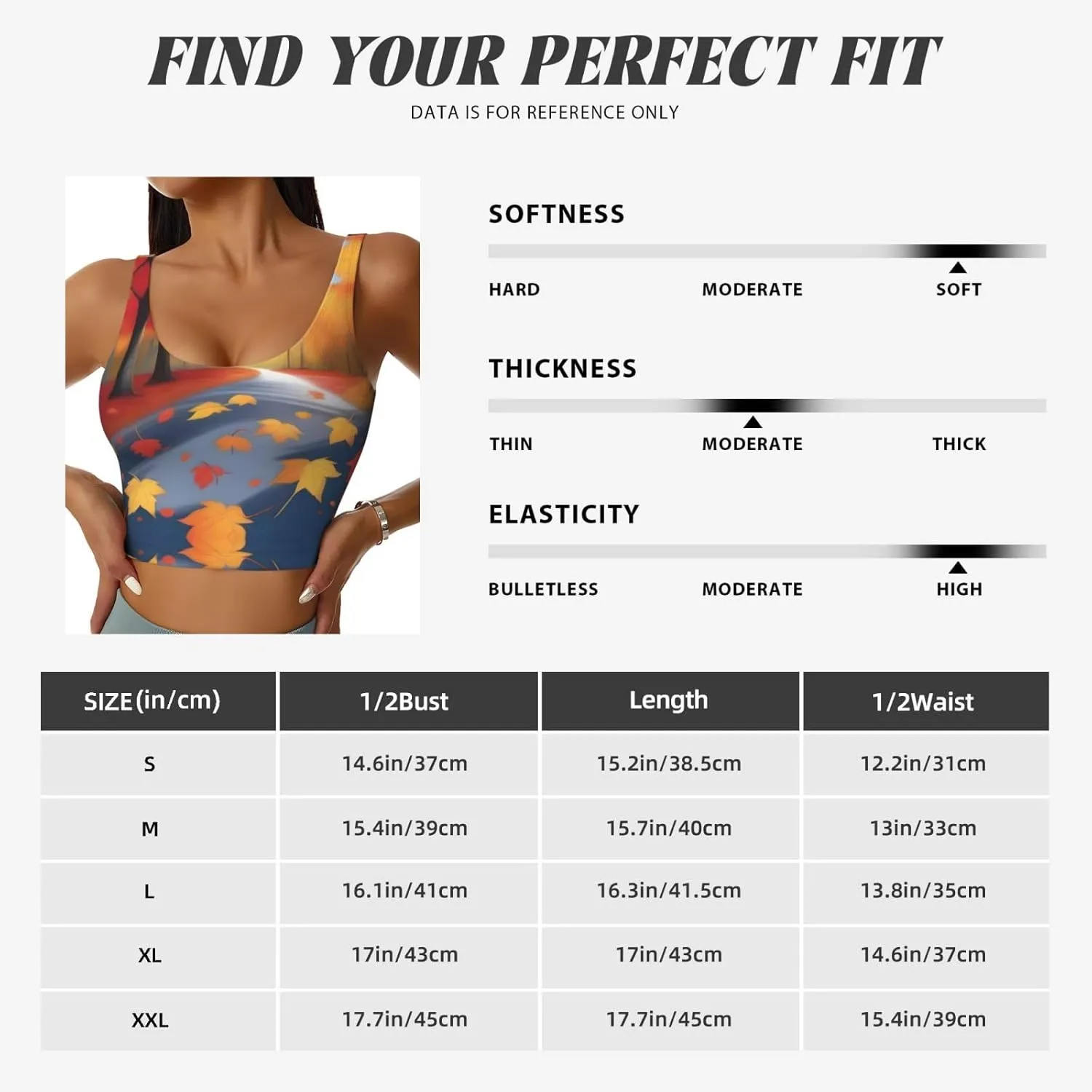 Maple Leaf Forest Women's Sexy Sports Vest Sleeveless Athletic Gym T-Shirts Vest U-Shaped Back Quick Dry Top