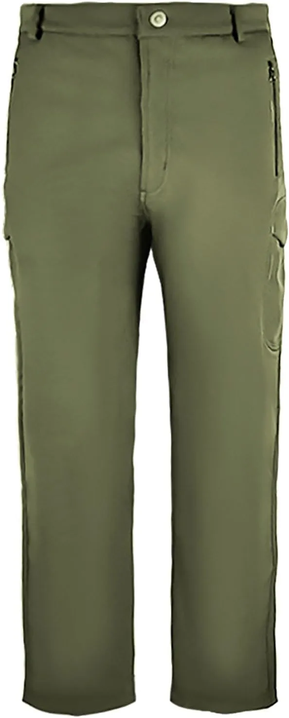 Mens Camo Pants Flexcamo - Tactical Waterproof Cargo Pants Fleece Lined Military Work Pants Warm Winter Hiking Pants