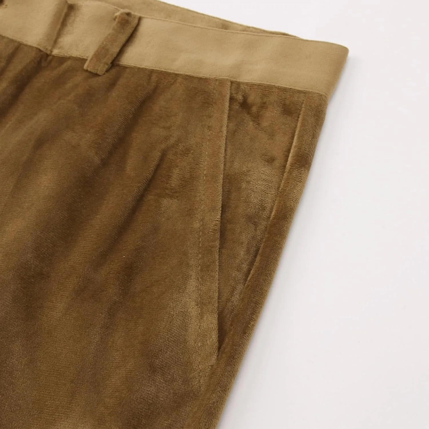 Mens Casual Bell - Bottoms Pants Smoothing Vintage Classic Straight Leg Loose Fit Trousers Dance Party Trousers
