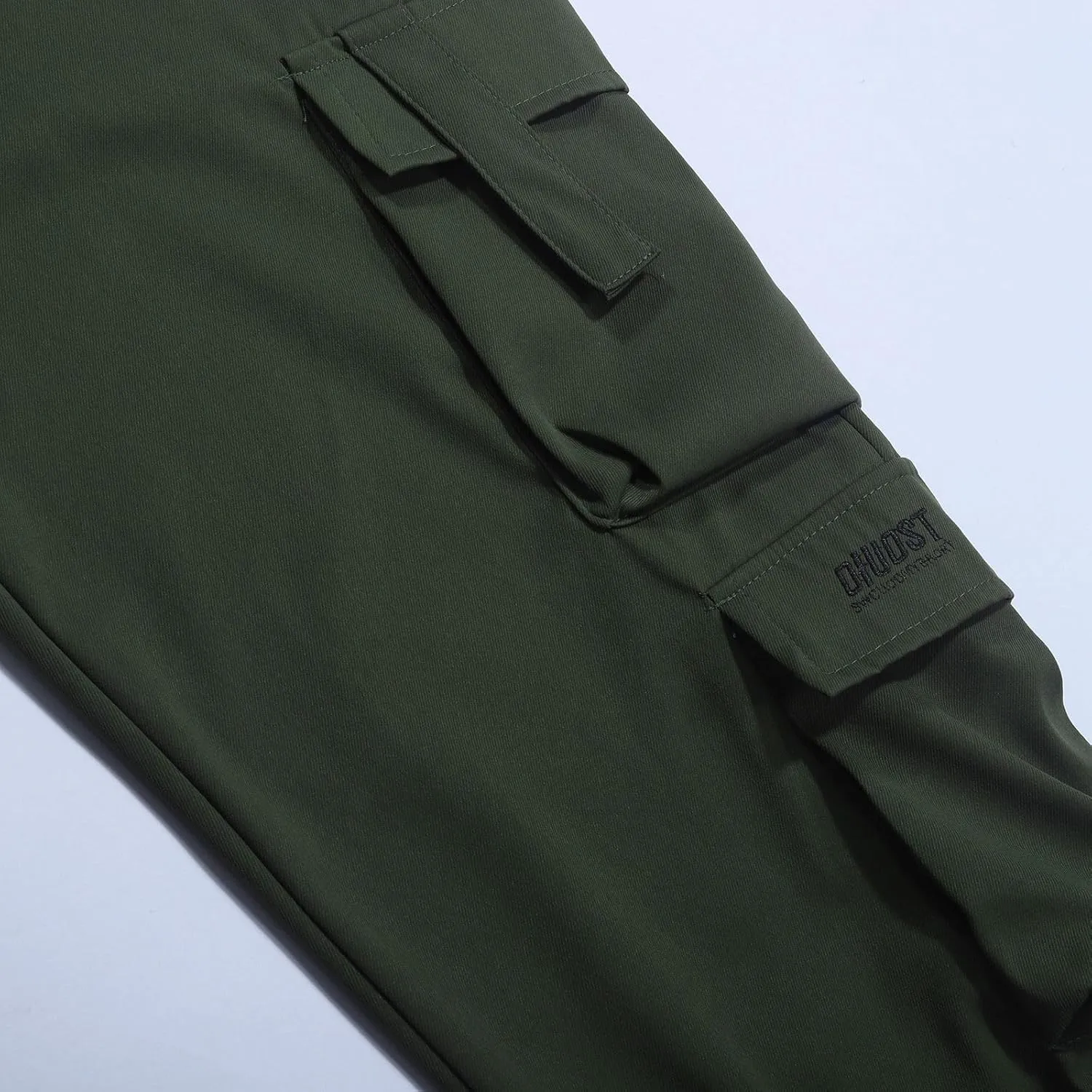 Men's Harem Pants Fashion Stretch Cargo Pants Multi-Pocket Outdoor Sports Workout Athletic Hiking Pants Hiking Pants