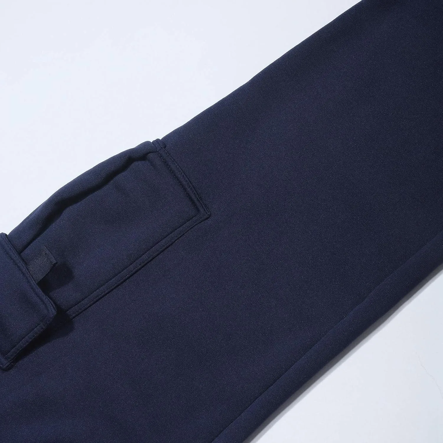 Men's Jogger Cargo Pants, Elastic Waist Drawstring Straight Leg Sweatpants, Lightweight Casual Trousers with Pockets