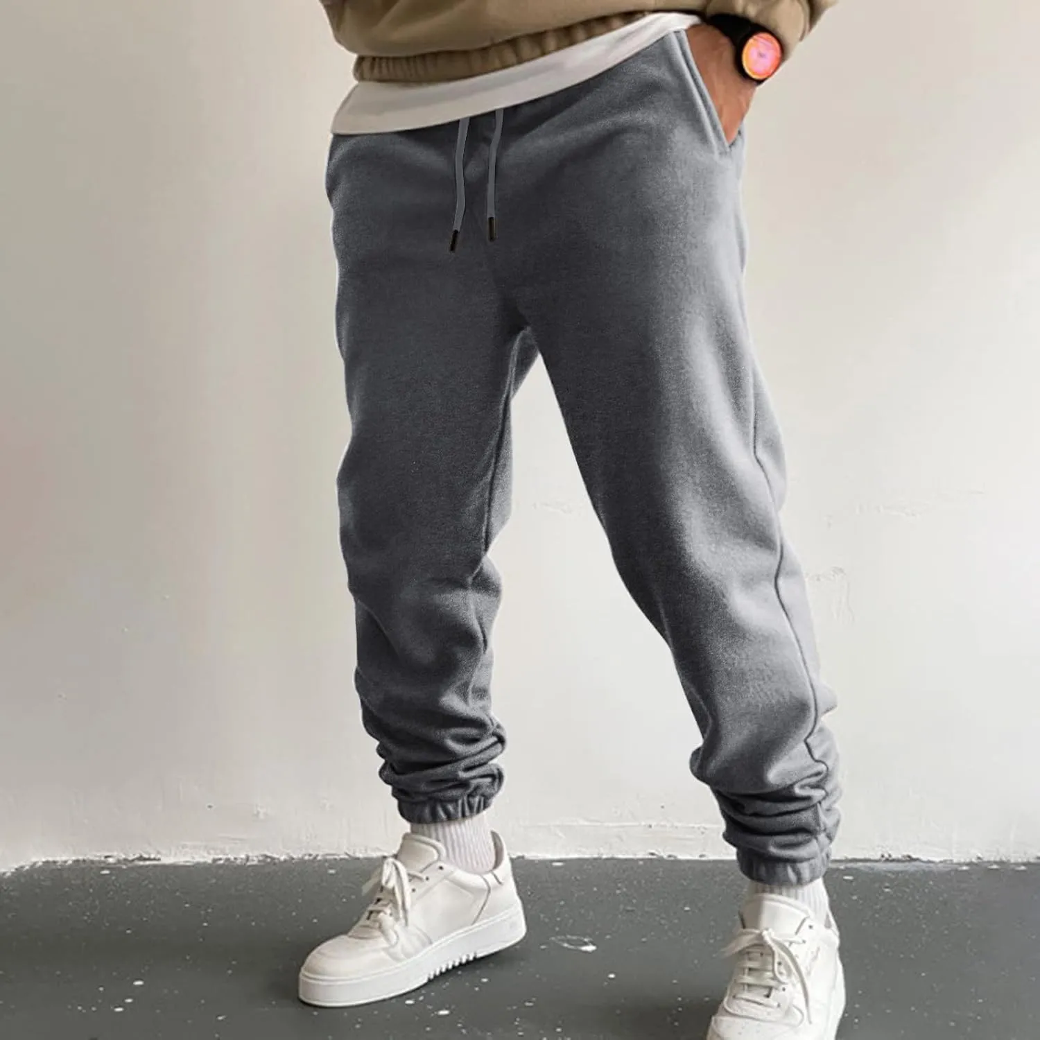 Mens Sweatpants with Pockets Big and Tall Wild Cargo Pants Lightweight Baggy Hiking Cargo Pants Men's Tactical Pants