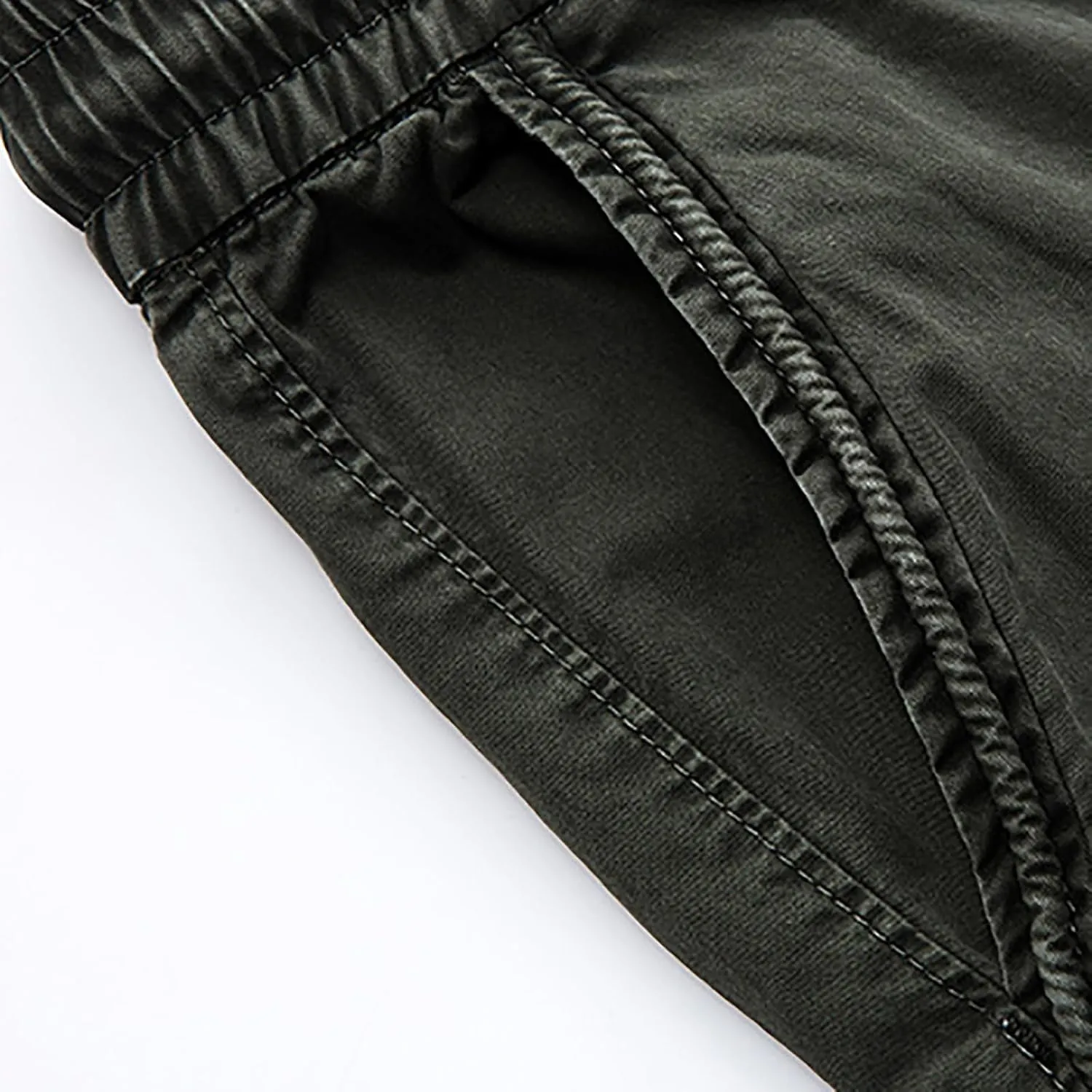 Mens Tactical Pants Multi Pockets Outdoor Mountain Hiking Pants Cargo Pants Scratch-Resistant Hunting Trousers