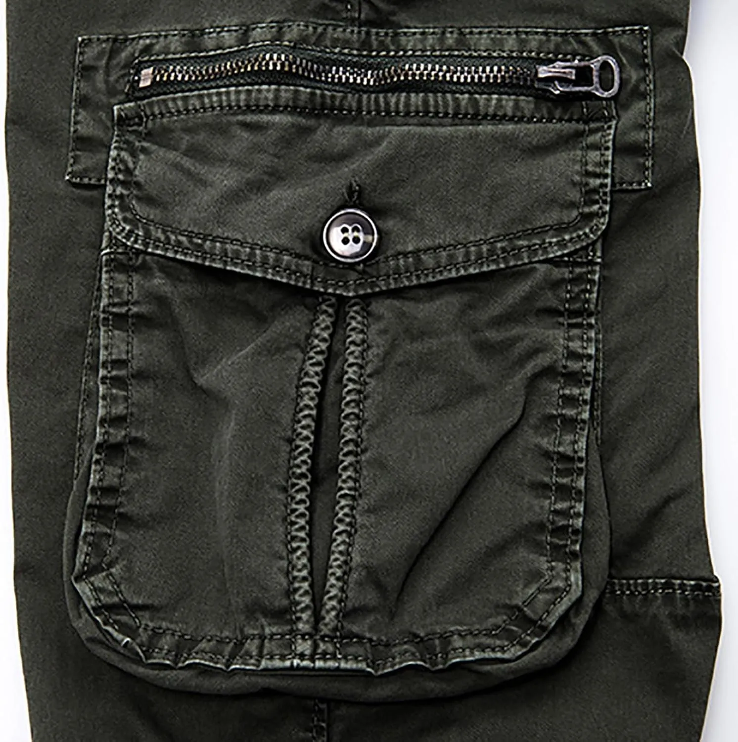 Mens Tactical Pants Multi Pockets Outdoor Mountain Hiking Pants Cargo Pants Scratch-Resistant Hunting Trousers