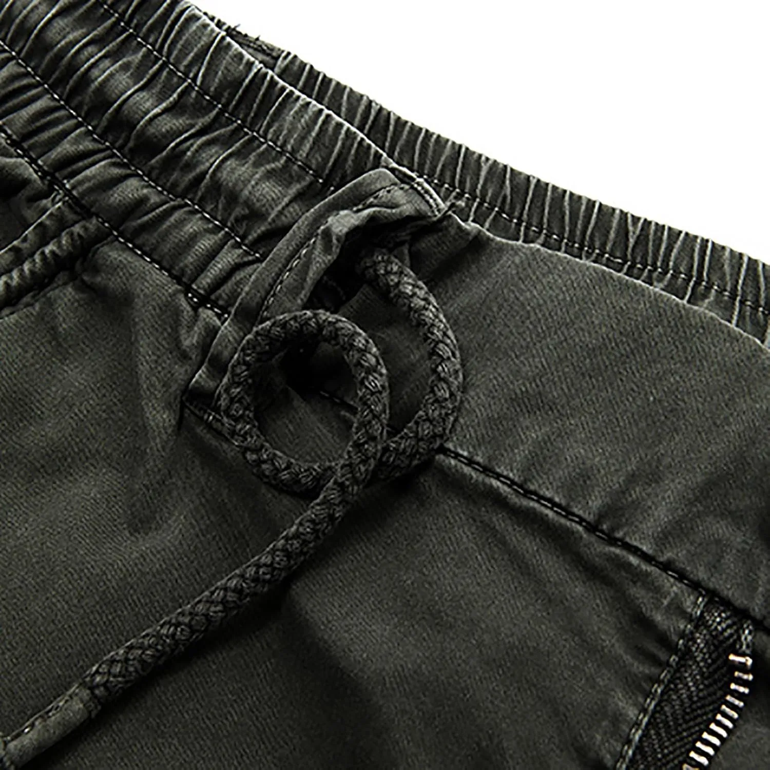 Mens Tactical Pants Multi Pockets Outdoor Mountain Hiking Pants Cargo Pants Scratch-Resistant Hunting Trousers