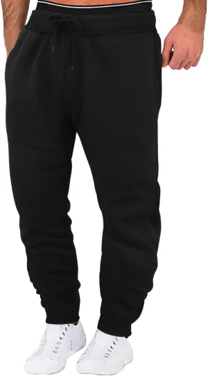 Men's Track Pants Pockets Casual Pants with Zipper Sports Drawstring Mid-Waist Men's Pants Men's Pants Fleece