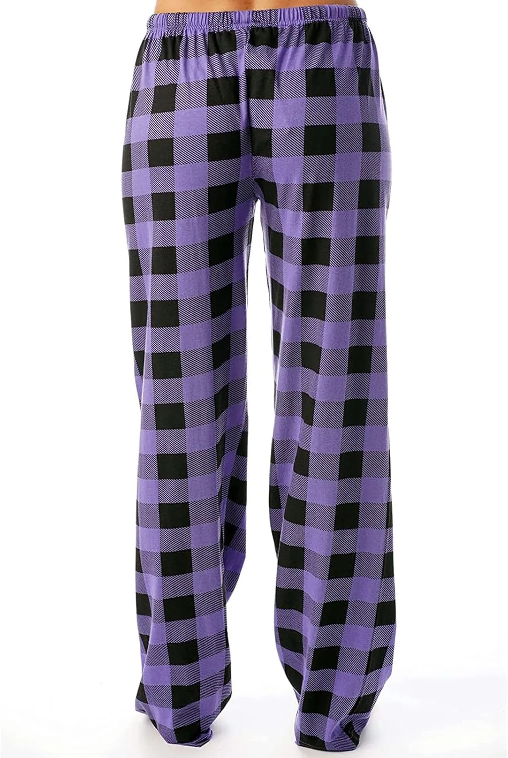Pajama Pants Plaid Christmas Pajamas Pants for Women Wide Leg Pants Drawstring Pajama Bottoms Comfy Women's Sleepwear