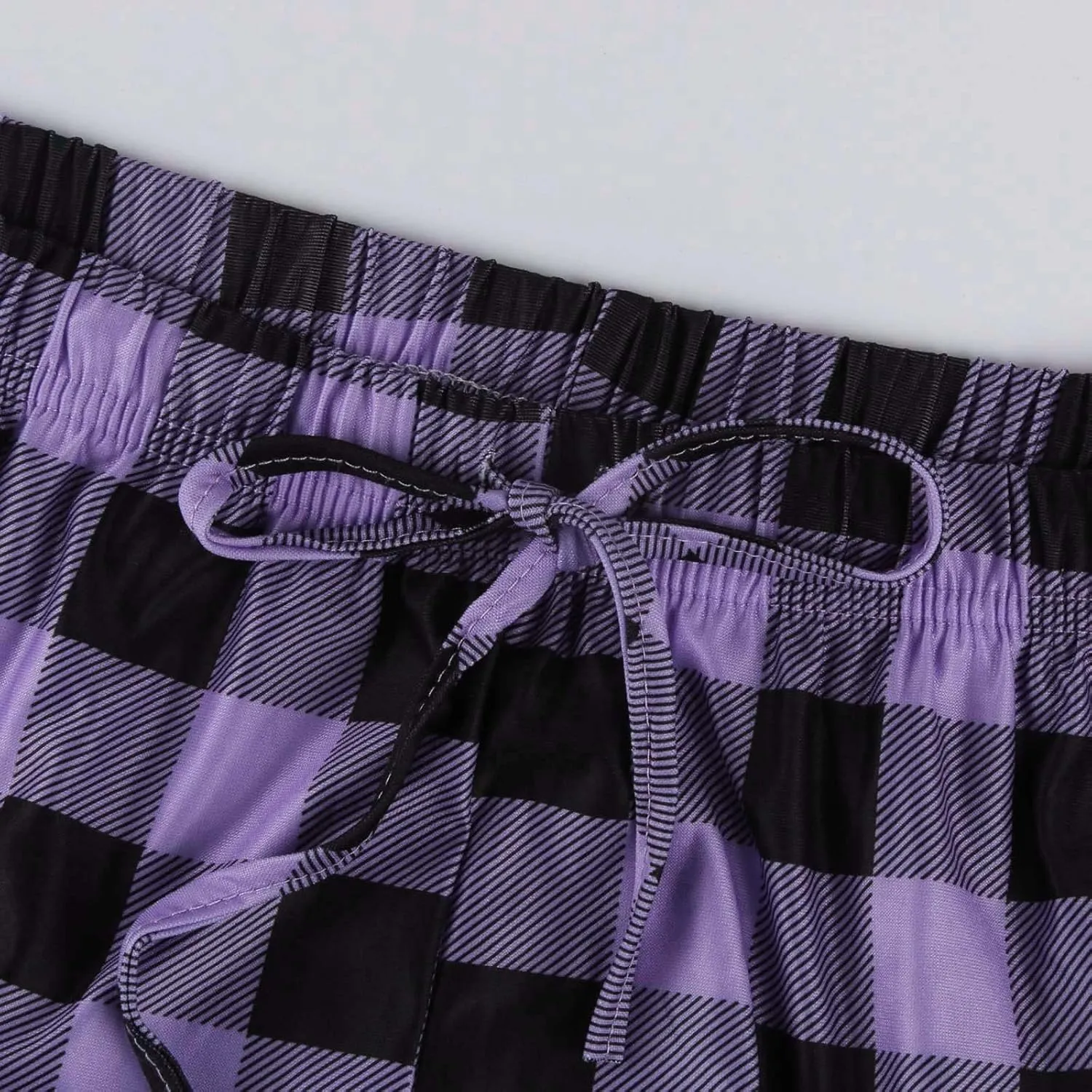 Pajama Pants Plaid Christmas Pajamas Pants for Women Wide Leg Pants Drawstring Pajama Bottoms Comfy Women's Sleepwear