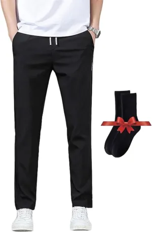 Palcomfy Pants for Men, Unisex Quick Dry Pull-on Stretch Pants Palcomfy Glide Pants, Palcomfy Senior Pants Gildepants