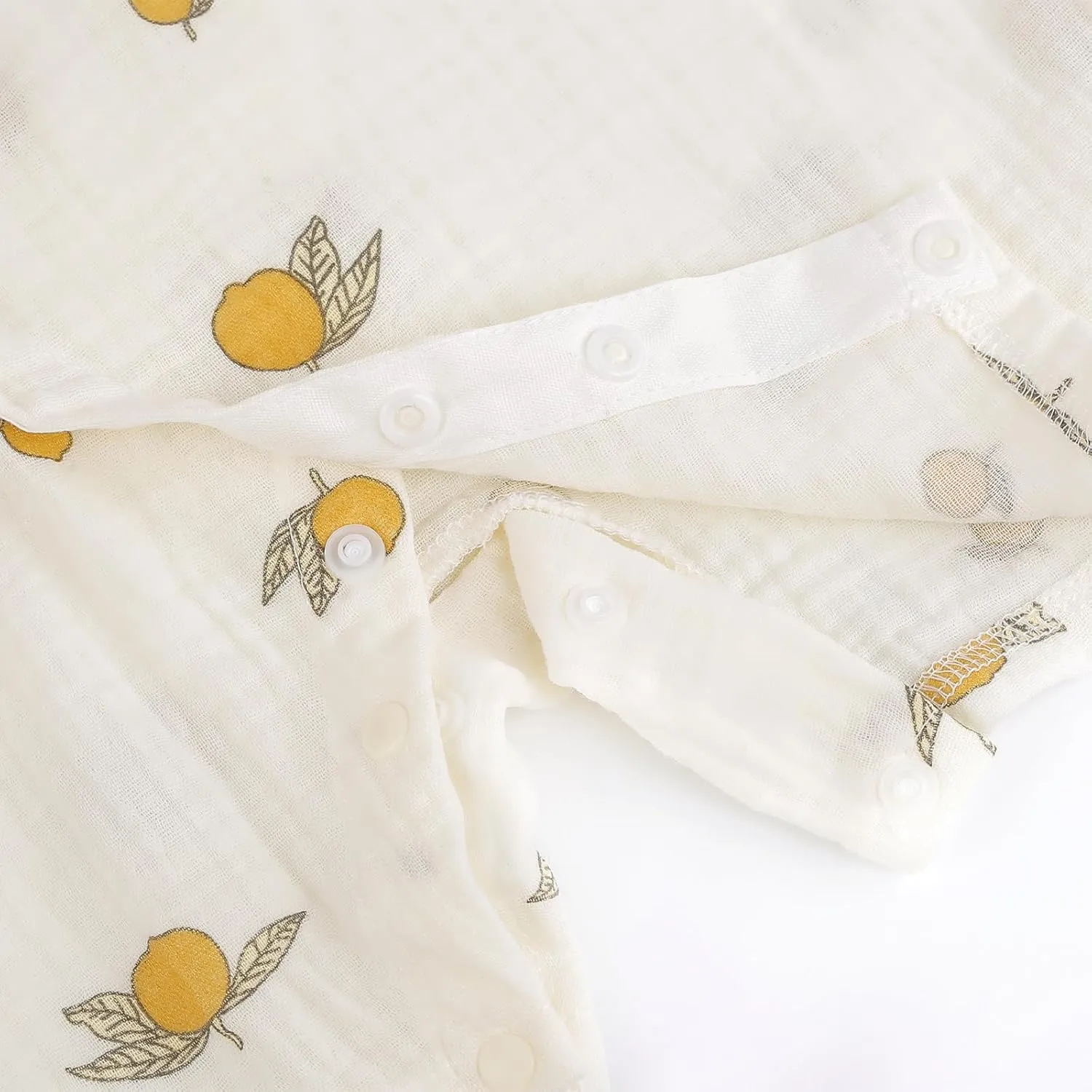 PAUBOLI Baby Kimono Robe Newborn Cotton Yarn Bodysuit Romper Infant Japanese Pajamas 0-24 Months
