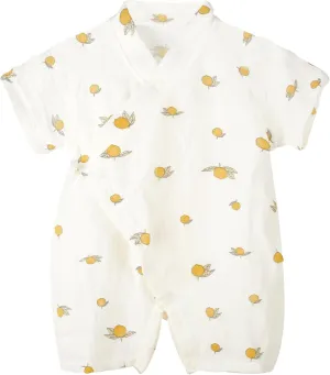 PAUBOLI Baby Kimono Robe Newborn Cotton Yarn Bodysuit Romper Infant Japanese Pajamas 0-24 Months
