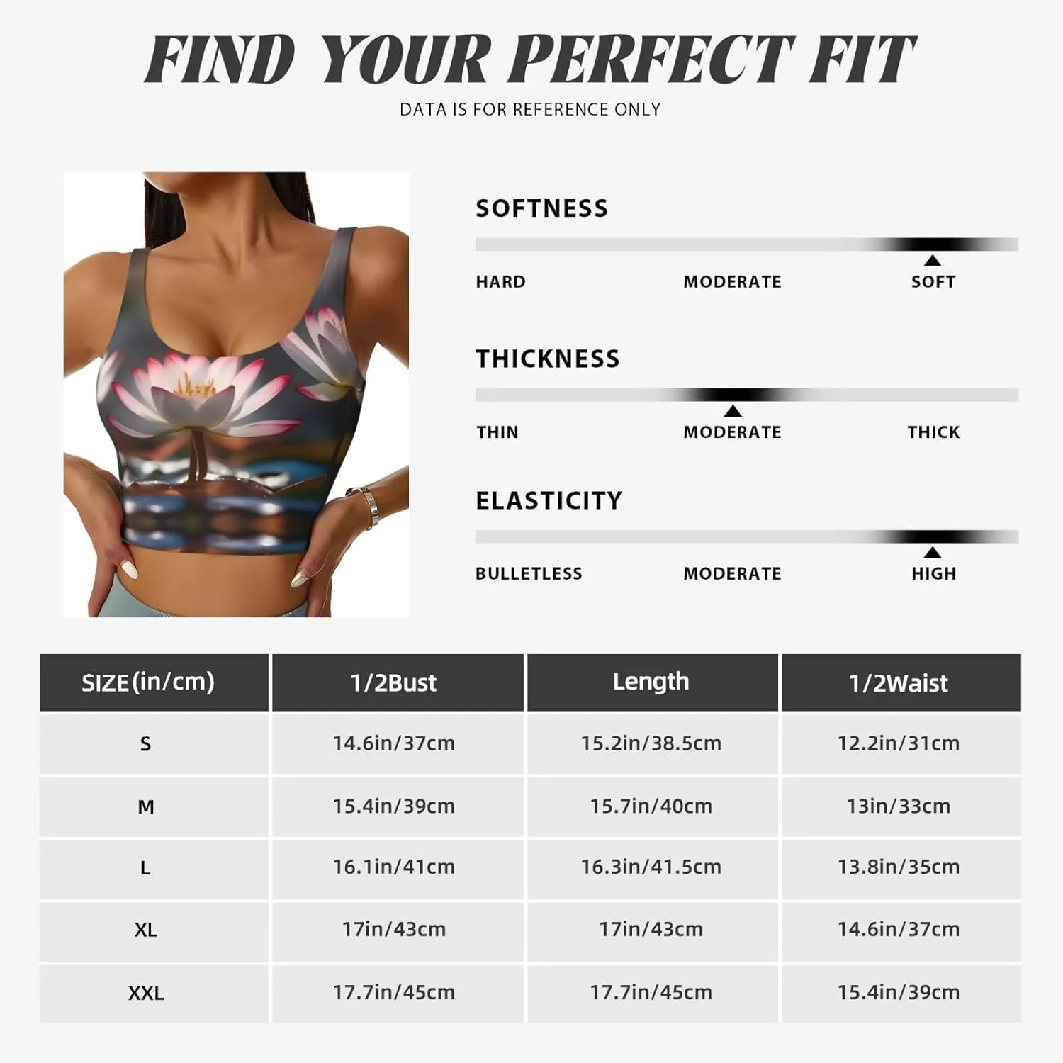 Pretty Lotus Flower Women's Sexy Sports Vest Sleeveless Athletic Gym T-Shirts Vest U-Shaped Back Quick Dry Top