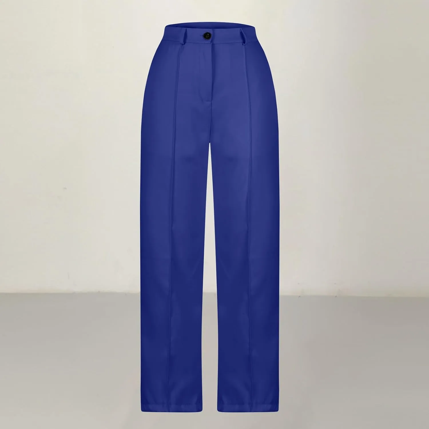 Suit Pants for Women High Waisted Business Casual Pants Work Pants Loose Elegant Formal Summer Pants with Pockets