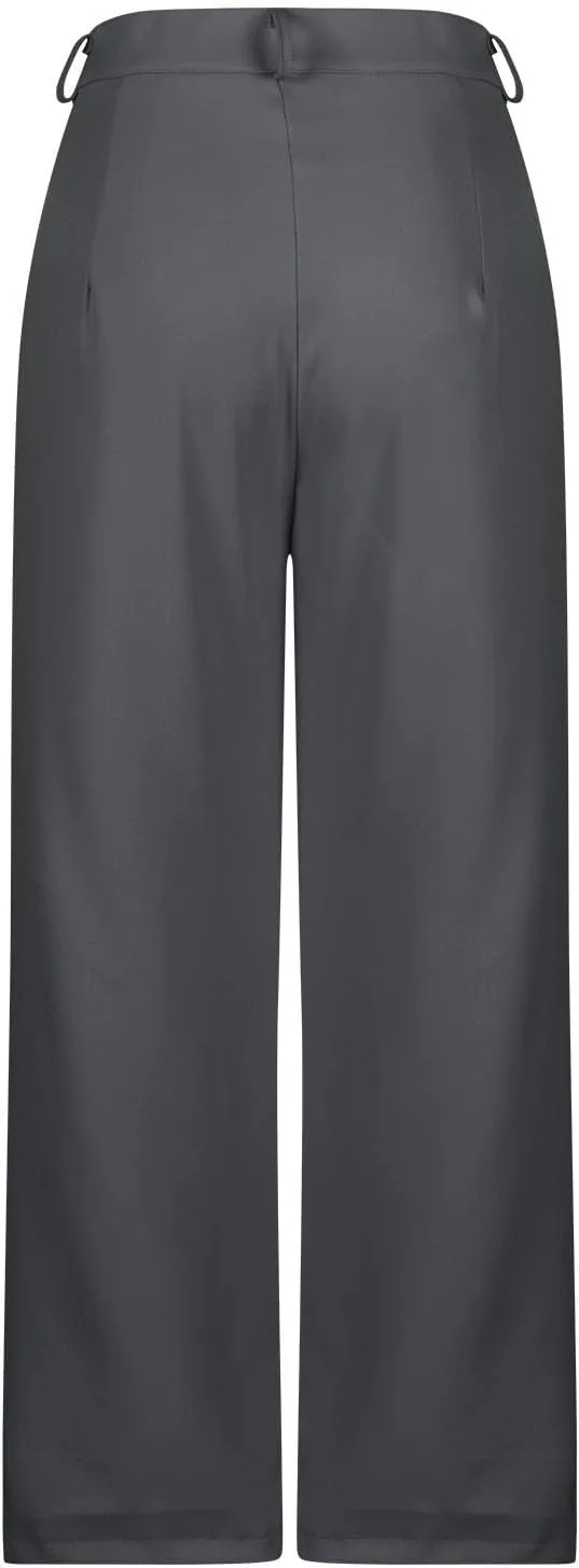 Suit Pants for Women High Waisted Business Casual Pants Work Pants Loose Elegant Formal Summer Pants with Pockets