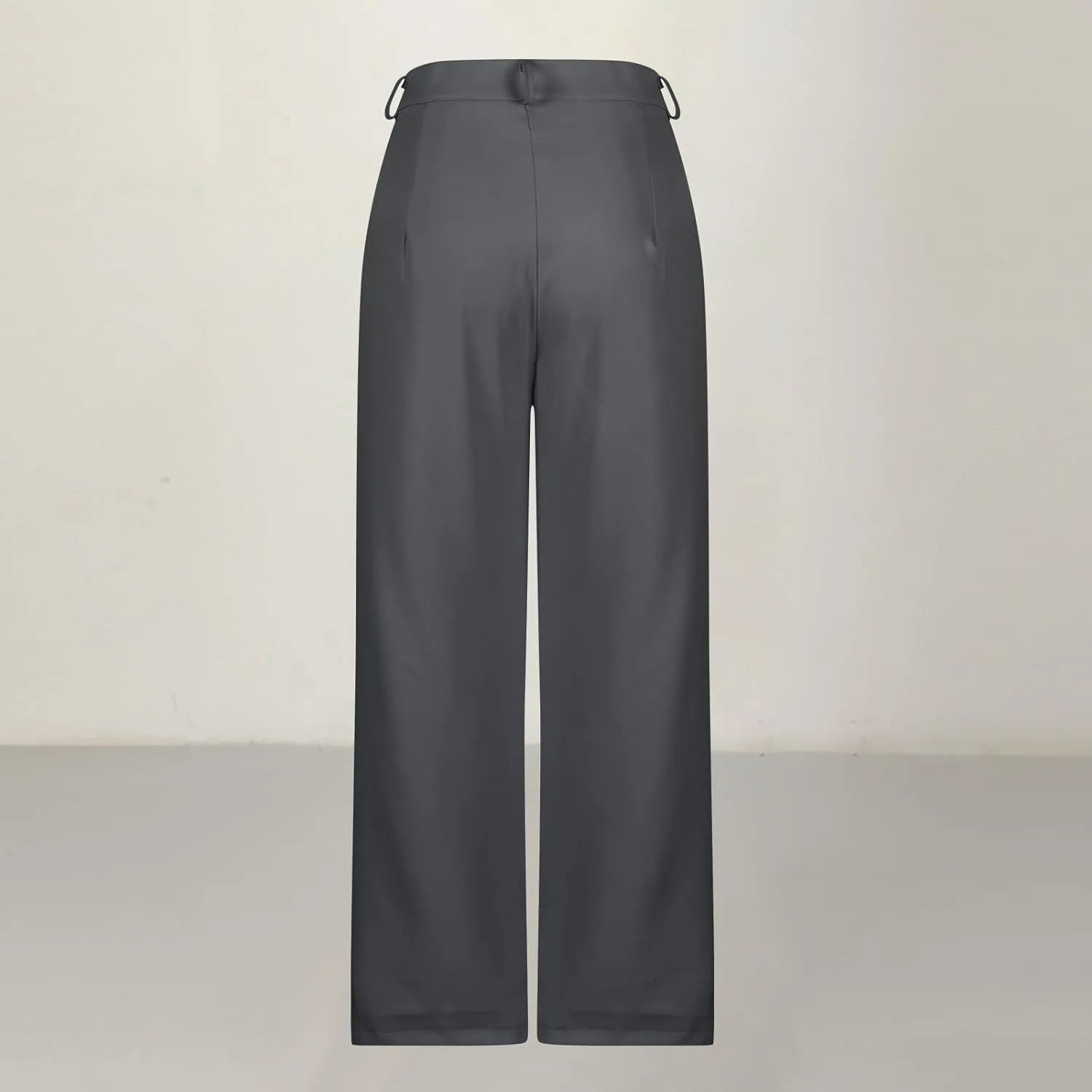 Suit Pants for Women High Waisted Business Casual Pants Work Pants Loose Elegant Formal Summer Pants with Pockets