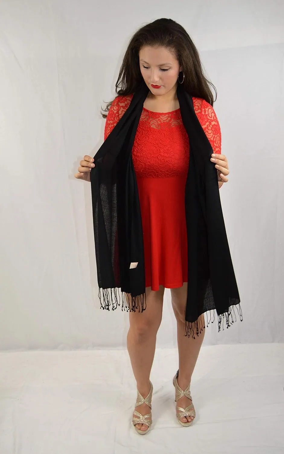 Summer Shawl/Sheer Shawl/Fancy Shawl/Water Pashmina Shawl/Lightweight Shawl/Silk