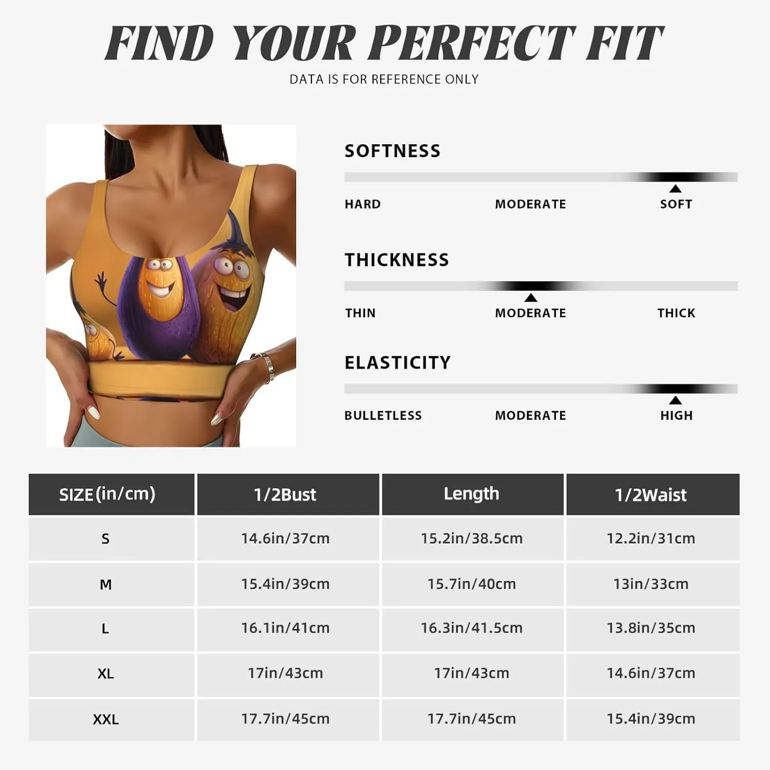 Surprised Eggplant Women's Sexy Sports Vest Sleeveless Athletic Gym T-Shirts Vest U-Shaped Back Quick Dry Top