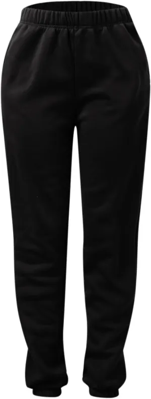 Sweatpants for Women Ladies Solid Color Drawstring Elastic Waist Casual Loose Foot Fleece Casual Athletic Workout