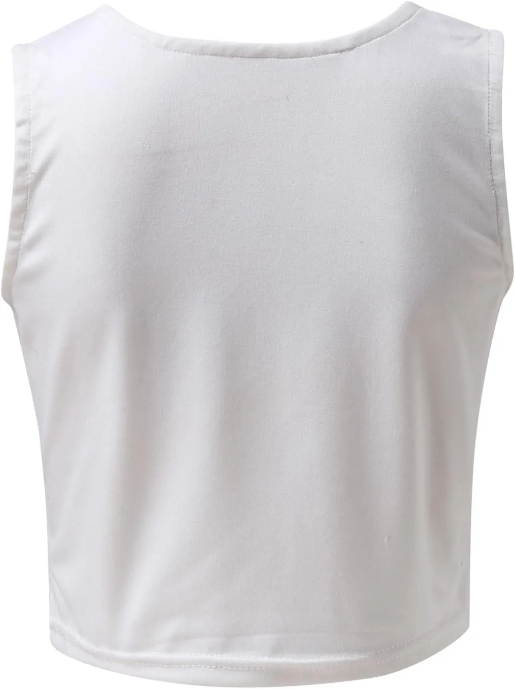 Tank Top for Women Double Lined Crop Tank Tops Casual Basic Shirts Sleeveless Workout Tops Cute Summer Clothes Teen Girls