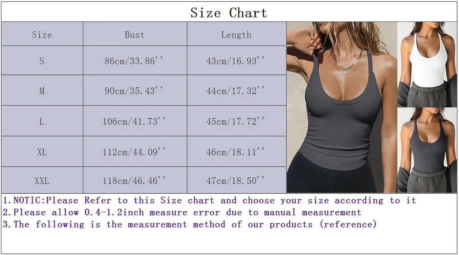 Tank Top for Women Summer Fashion Sleeveless Ribbed Workout Basic Soft Camisole Going Out Gym Spring Clothes 2025