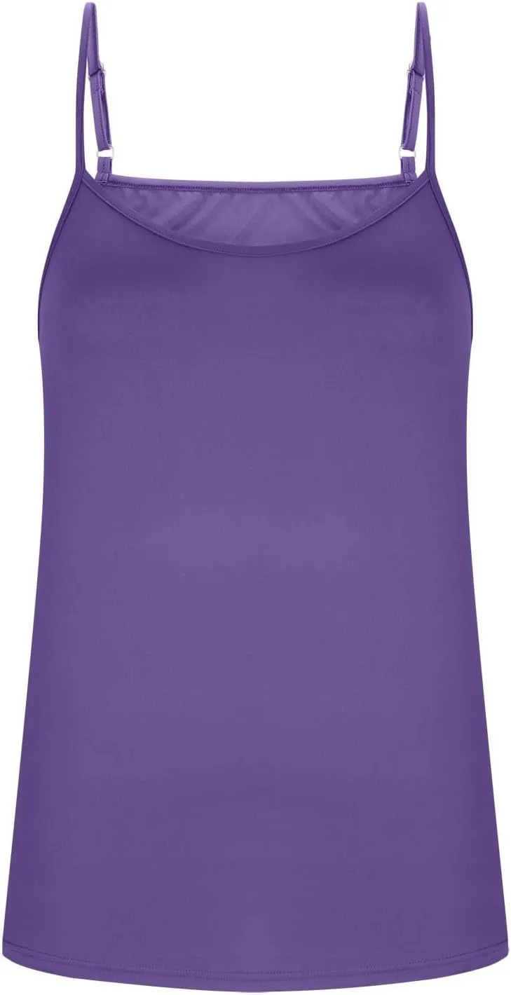 Tank Tops for Women Summer Spaghetti Strap Scoop Neck Sleeveless Camisole Casual Fashion Solid Loose Fit Cami Shirts