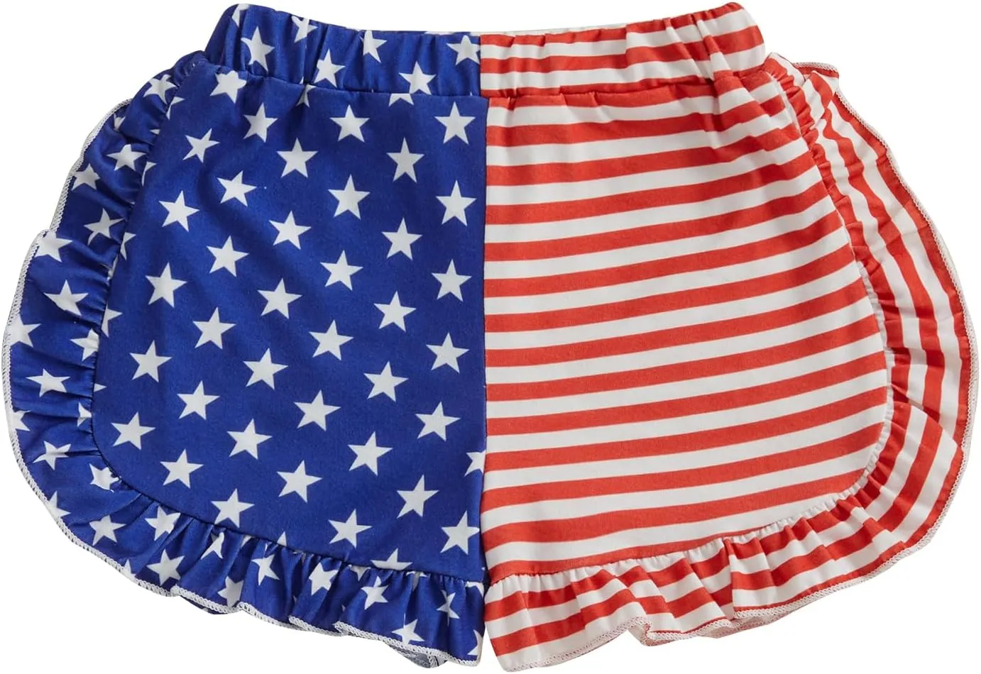Toddler Baby Boy Girl Shorts Summer Casual Elastic Waist Striped Shorts Pants Boxer Bottoms